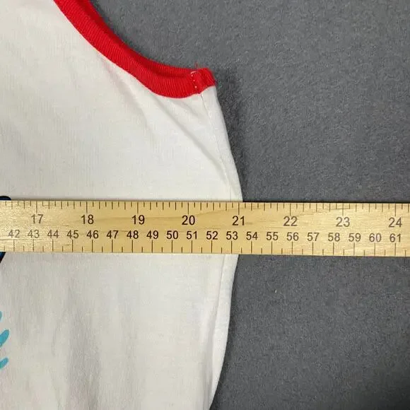 Looney Tunes Patriotic x Olympics Tank Top Men's Large Bugs Bunny USA Surfing - Picture 6 of 10